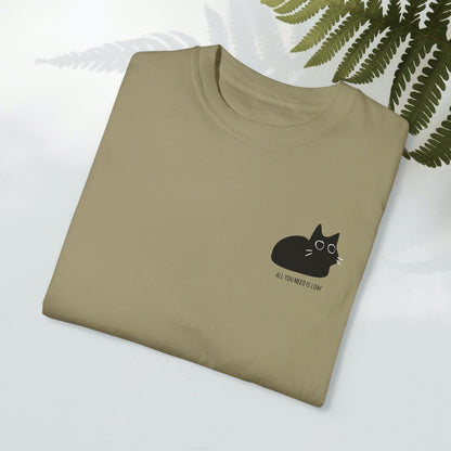 Cat Lover T-shirt 'All You Need is Loaf'