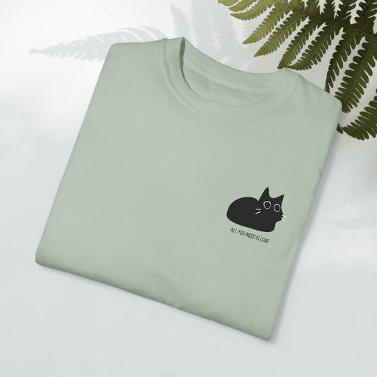 Cat Lover T-shirt 'All You Need is Loaf'