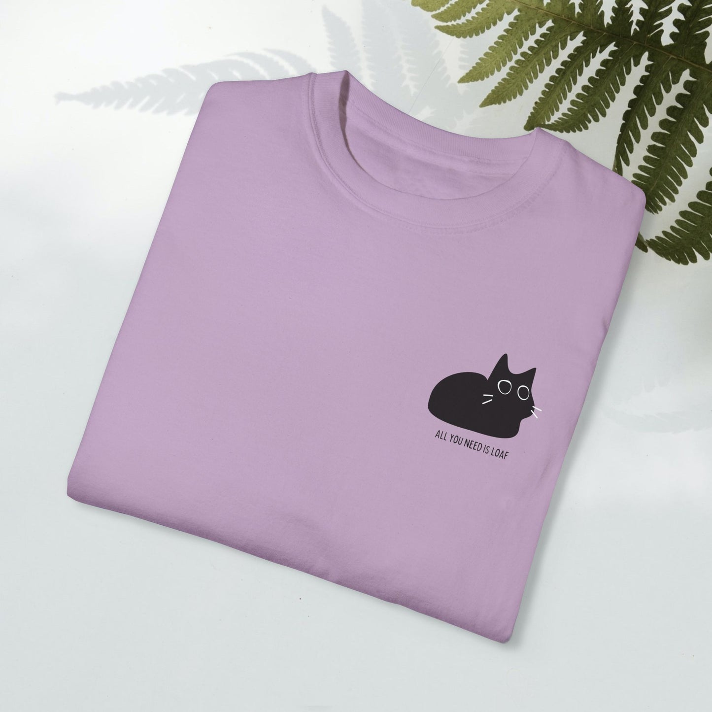 Cat Lover T-shirt 'All You Need is Loaf'