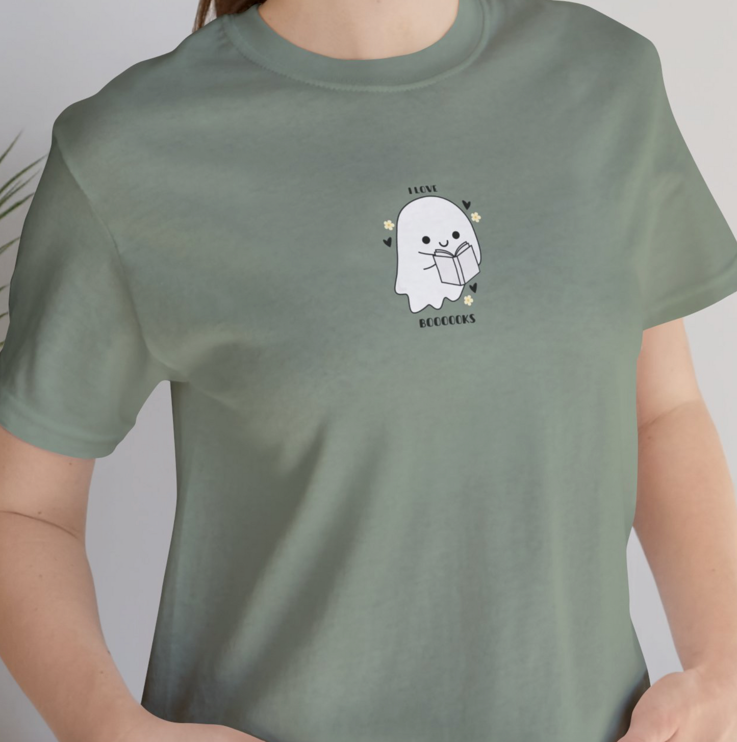 I Love Boooooks - Book Loving Ghost Tee